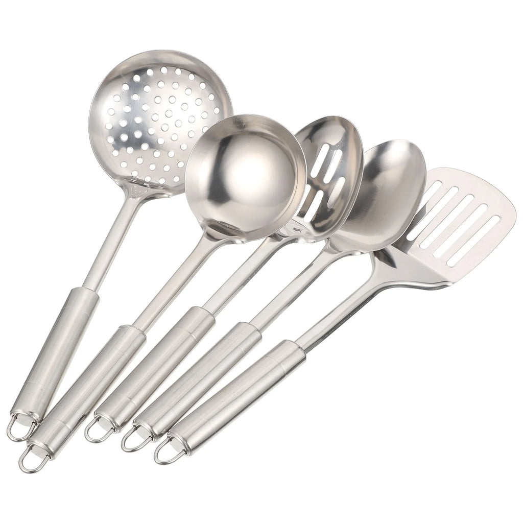 1 Set Kitchen Utensils Stainless Steel Kitchen Utensils Metal Cooking Utensils Small Cooking Utensils