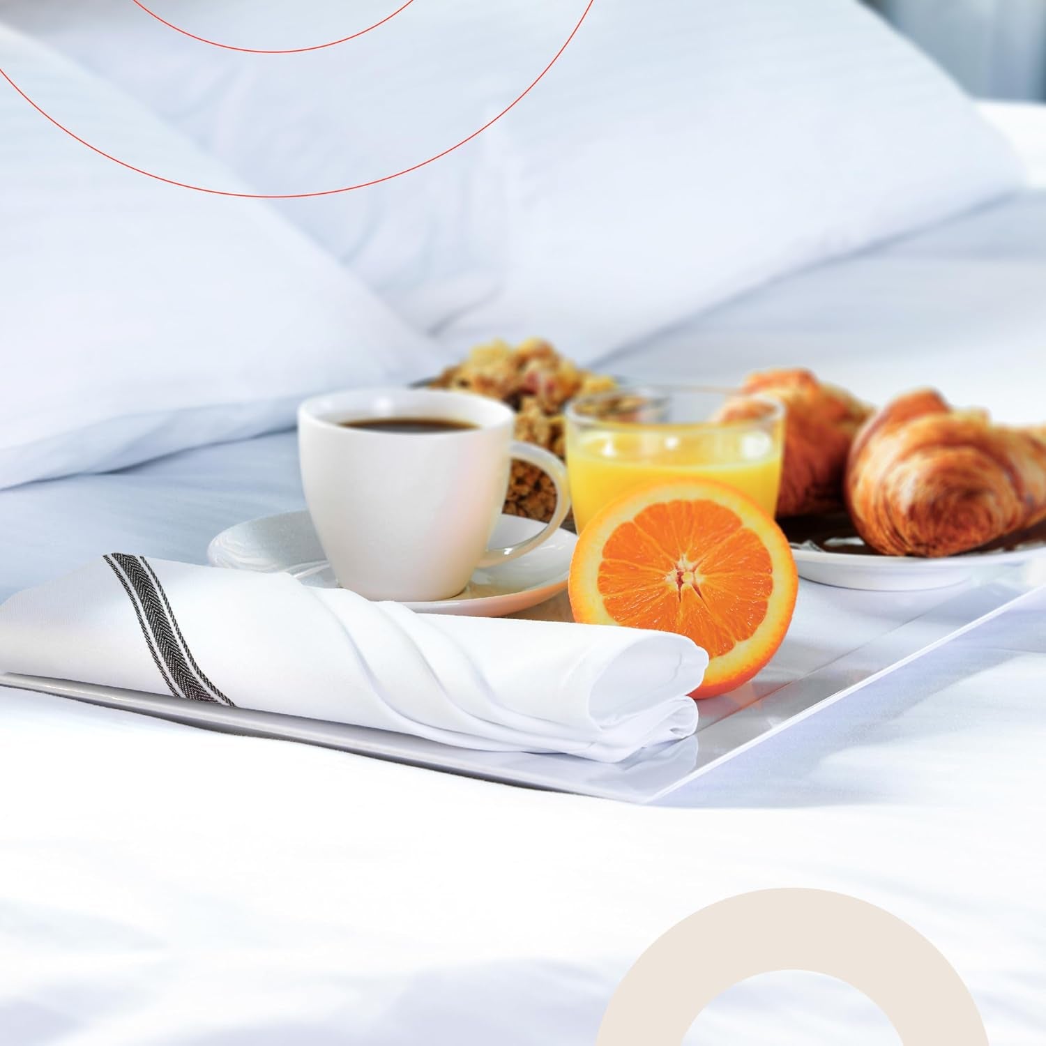 Classic Kitchen Towels - 15 Pack 100% Natural Cotton Towel Set, Reusable Wash Cloths, Absorbent Dish Towels, Machine Washable Hand Towels, Kitchen Essentials, 14” X 25”, Black Striped